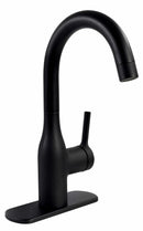 Bar/Lavatory Faucet Matte Black Hi-Arc Spout Single Lever RV Camper