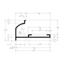 021-56203-8 Drip Rail Gutter Rail Insert Camper RV Travel Trailer