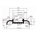 021-56401-8 Trim Molding Polar White Single Camper RV Travel Trailer