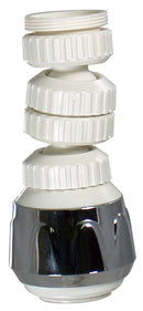 Faucet Aerator 360° Swivel Stream and Spray Kitchen/Lavatory Chrome RV Camper