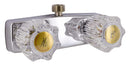 Tub/Shower Control Valve 2-Handle Polished Chrome Brass Valve PF213321 RV Camper