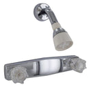 Tub/Shower Control Valve 2-Handle Polished Chrome Brass Valve PF214334 RV Camper