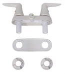 Tub/Shower Control Valve 2-Handle White 4" Center Wall Mount PF223203 RV Camper