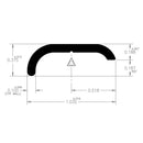021-86001-8 Trim Molding Short Leg Trim Camper RV Travel Trailer
