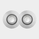 Pair of Front Brake Rotors for Isuzu Trooper Amigo Rodeo VehiCROSS Rodeo Sport