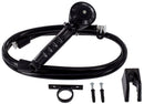 Hand-Held Shower Head with 60" Vinyl Hose Single Function Black RV Camper