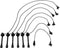 Ignition Wires FzJ80 Toyota Land Cruiser Lexus Lx450-0