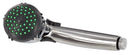 Hand-Held Shower Head Single Function Polished Chrome Trickle Shut-Off RV Camper