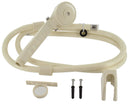 Hand-Held Shower Head with 60" Vinyl Hose Single Function Biscuit RV Camper