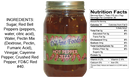 D'vine Foods Hot Pepper Jelly 18 oz Jar Sweet and Savory Jam (Copy)