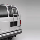 Aluminum Hook-Over Rear Door Van Ladder for Chevy GMC Dodge Vans 4-Step 250 lb