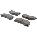 Front Ceramic Brake Pad Set with Hardware for Suzuki Esteem 1995–2002