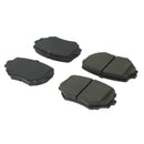 Front Ceramic Brake Pad Set with Hardware for Suzuki Grand Vitara, Sidekick and XL-7