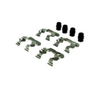 Front Ceramic Brake Pad Set with Hardware for Suzuki SX4 2007–2014