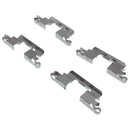 Rear Ceramic Brake Pad Set with Hardware for Suzuki Equator 2009–2012