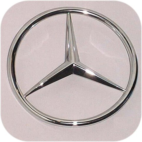 Mercedes Benz Trunk Star Emblem 350 380 450 SL SLC 107-0