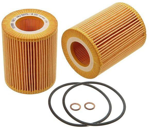 2 Oil Filters BMW 525i 528i 530i E39 E60 X3 X5 330 328i-0