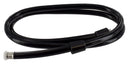 60" Hand-Held Shower Hose Vinyl Black for 377BK Exterior Shower RV Camper