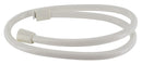 40" Hand-Held Shower Hose Nylon White RV Camper