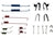 Rear Drum Brake Hardware Kit for Suzuki Aerio