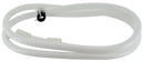 72" Hand-Held Shower Hose Nylon White RV Camper