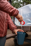 Collapsible Water Carrier 5 Gallon with Spigot BPA Free Camping RV