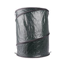 Pop-Up Trash Can with Lid 19" x 24" Green Collapsible Camping Picnic