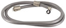 60" Hand-Held Shower Hose Vinyl Brushed Nickel RV Camper