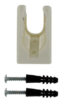 Shower Head Wall Mount Bracket 3 Position White RV Camper