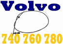 Hood Pull Release Cable Volvo 740 760 780 turbo V6 8V-5634
