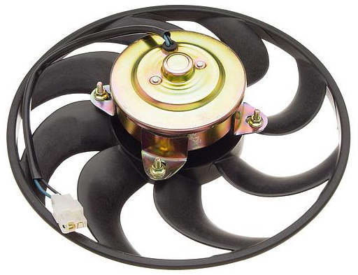 A/C Condenser Fan & Motor Volvo 740 745 760 NEW 83-89-0