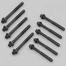 Set of ten cylinder head bolts