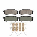 Rear Brake Pad Set for Lexus GX460 / Lexus GX470 / Lexus LX450 / Mitsubishi Montero / Toyota 4Runner / Toyota FJ Cruiser / Toyota Land Cruiser / Toyota Sequoia – 1400-0606-01