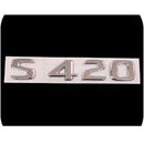 Trunk Emblem Letters Mercedes Benz S420 s 420 140 NEW-0