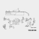 Front Left Brake Hose for Isuzu Ascender