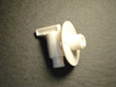 Fresh Water Tank Drain Valve 3/8" Male NPT Colonial White with Flange RV Camper