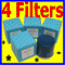 4 Oil Filters Honda CRX Civic Del Sol Prelude B20 D16-4570