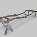 1968-1978 FJ40 Frame - Stretched 18" for Toyota Land Cruiser