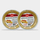 2 Packs Laura Lynn Graham Pie Shell, 6 oz