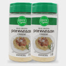 2 Containers Laura Lynn Grated Parmesan Cheese, 8 oz