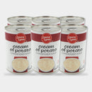 6 Cans Laura Lynn Cream of Potato Soup Condensed, 10.5 oz