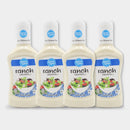 4 Bottles Laura Lynn Ranch Dressing, 16 oz