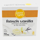 2 Boxes Laura Lynn Instant French Vanilla Pudding, 3.4 oz