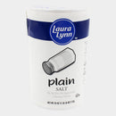 2 Containers Laura Lynn Plain Salt, 26 oz