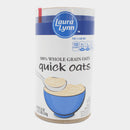 2 Canisters Laura Lynn Quick Oats, 18 oz