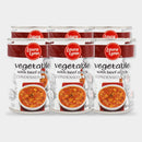 6 Cans Laura Lynn Vegetable Soup Condensed, 10.5 oz