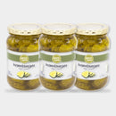 3 Jars Laura Lynn Hamburger Dill Chips, 16 oz