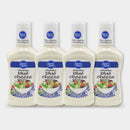 4 Bottles Laura Lynn Chunky Blue Cheese Dressing, 16 oz