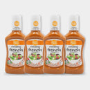 4 Bottles Laura Lynn Salad Dressing Creamy French, 16 oz