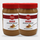 2 Jars Laura Lynn Creamy Peanut Butter, 28 oz